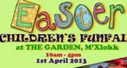 Easter Children's Funfair 2013. Family event in malta