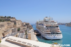 Cruise Liners - Grand Harbour Valletta